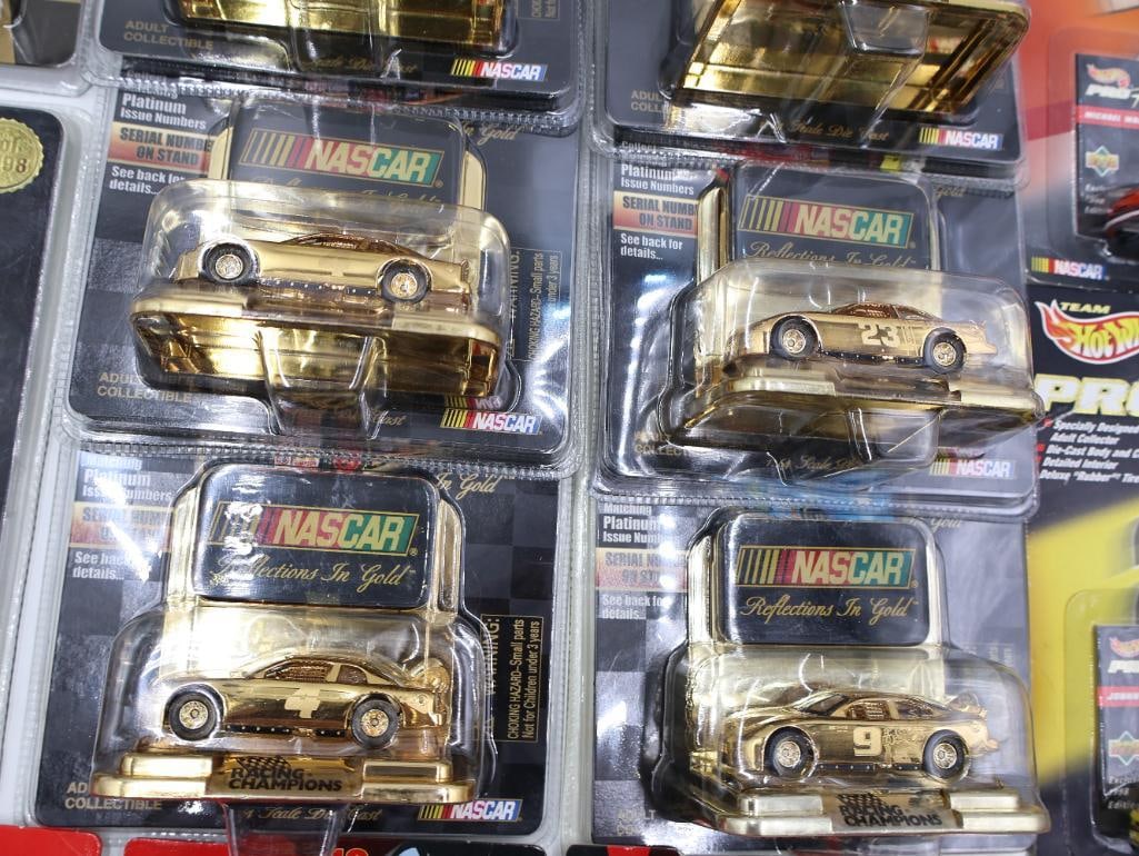 Racing Champions Platinum and 24k Gold Plated Diecast Cars - 4