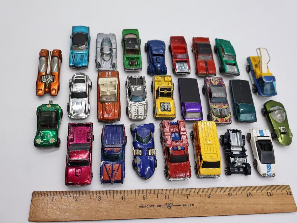 Collection of Vintage Redline Hot Wheels Cars - 2