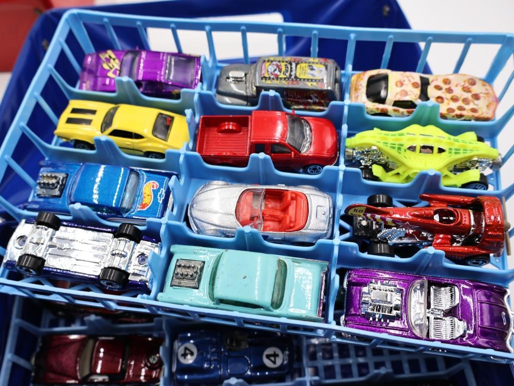 Three Carry Cases Full of Cars - 7