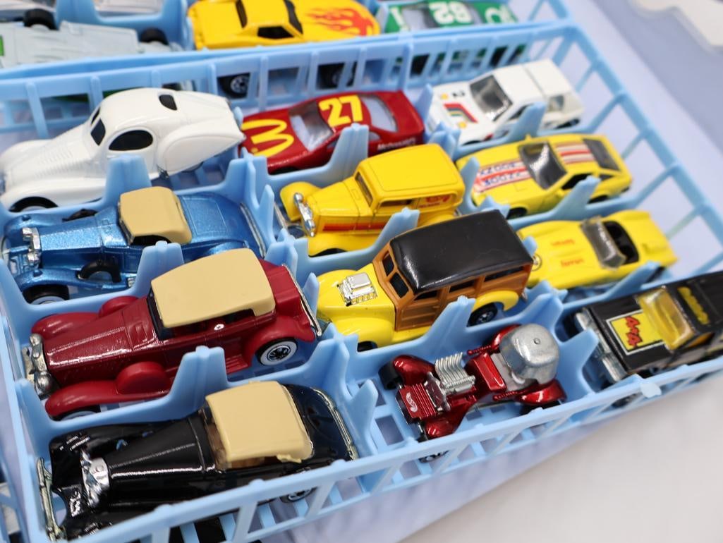 Two Carry Cases Full of Cars - 5