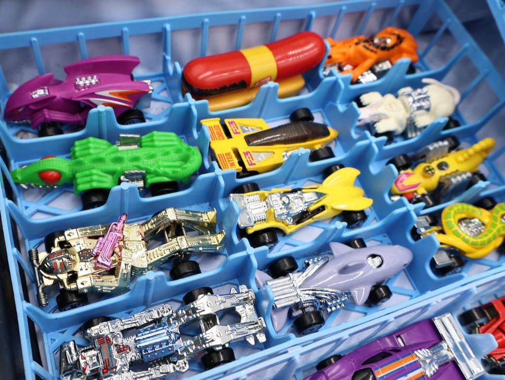 Two Carry Cases Full of Cars - 8