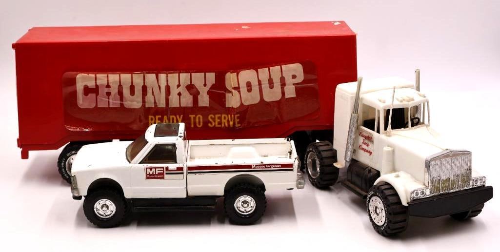 Two Large Vintage Model Trucks (1 of 18)