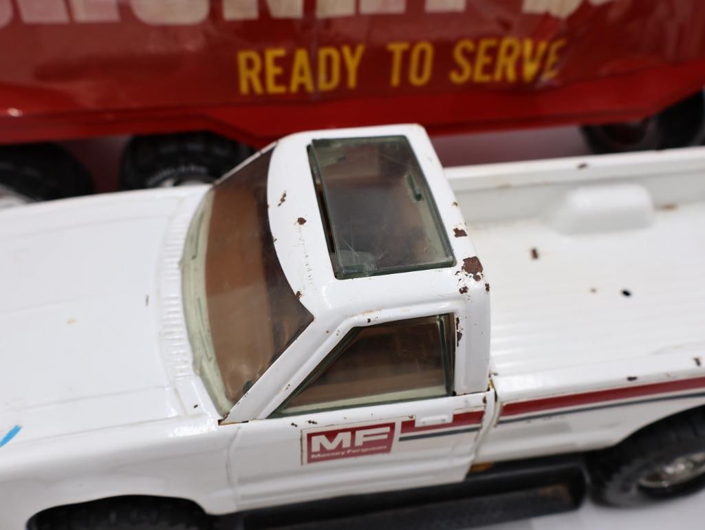 Two Large Vintage Model Trucks - 4