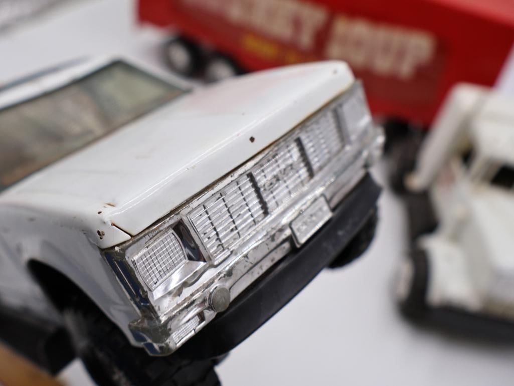 Two Large Vintage Model Trucks - 7