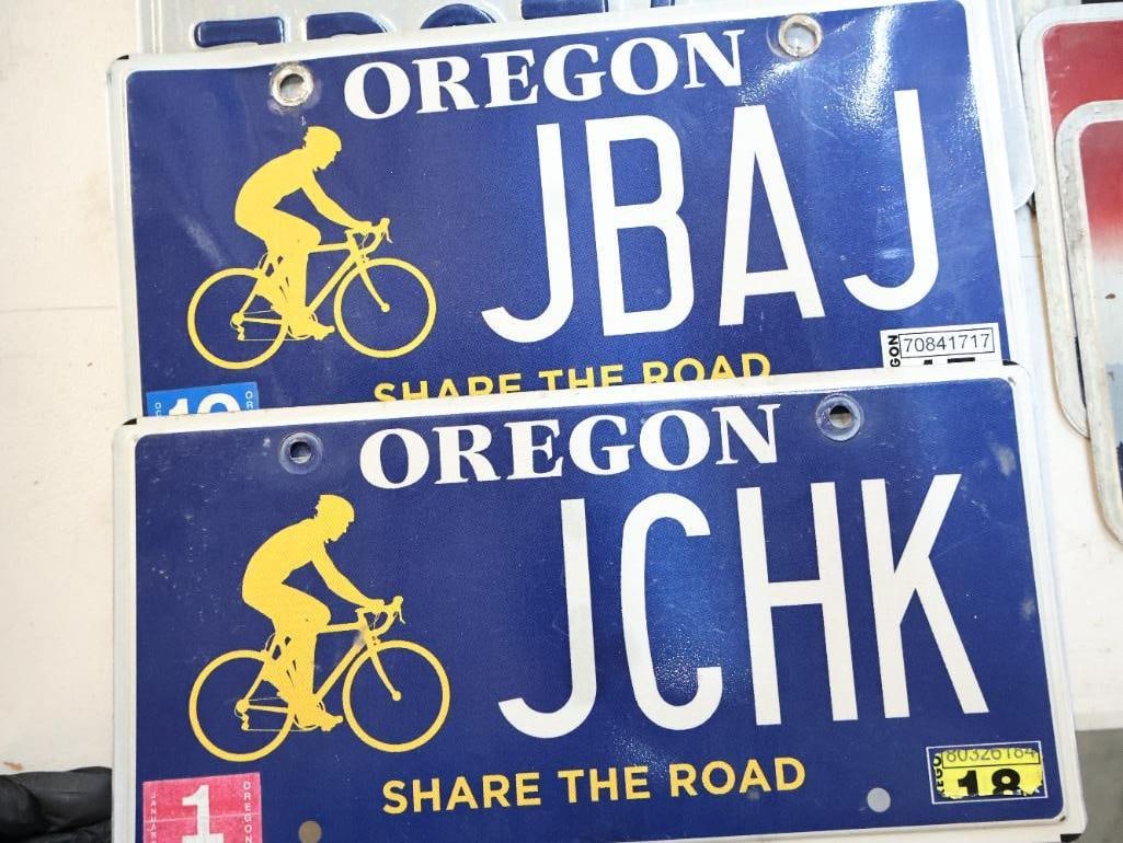 Collection of Western and Southwestern License Plates - 2