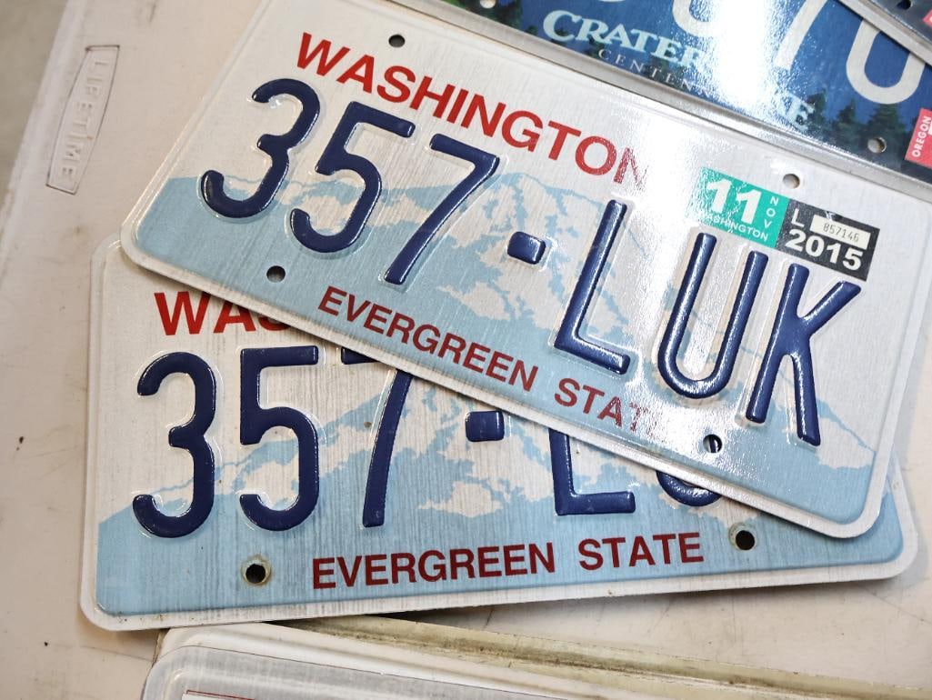 Collection of Western and Southwestern License Plates - 4