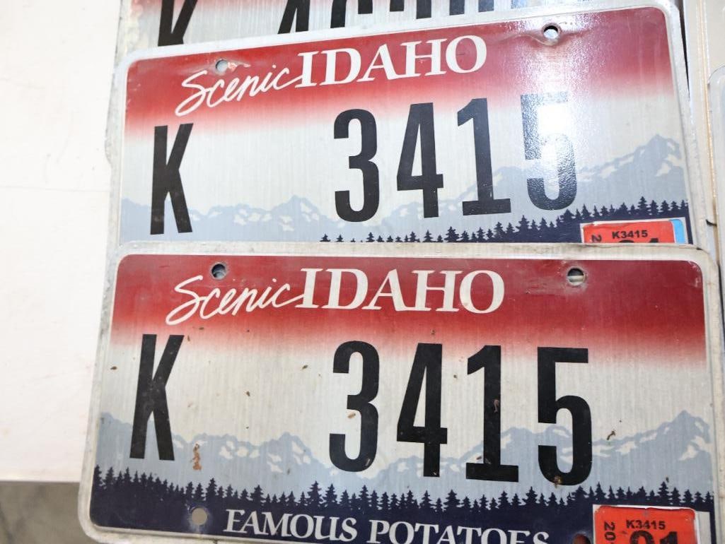 Collection of Western and Southwestern License Plates - 6