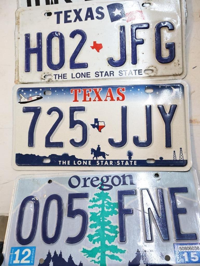 Collection of Western and Southwestern License Plates - 9