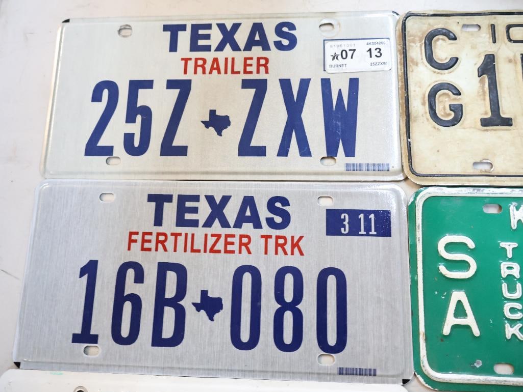 Vintage Specialty License Plates - 3