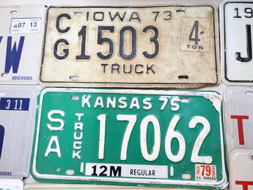 Vintage Specialty License Plates - 4