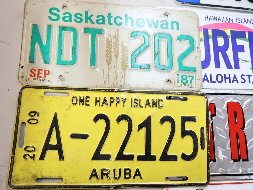 Foreign and Novelty License Plates - 8