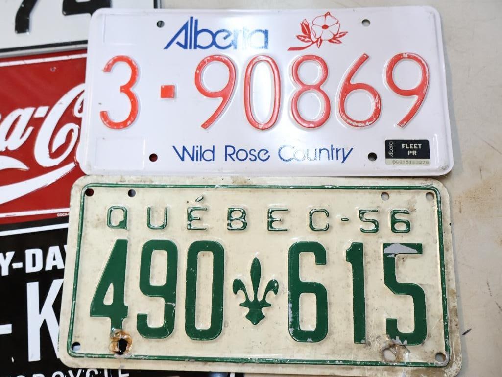 Foreign and Novelty License Plates - 9