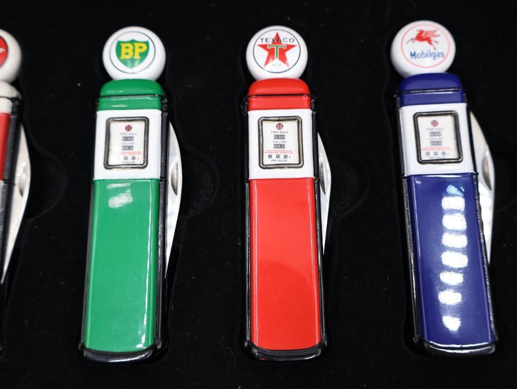 Two Cases of Collectable Car and Gas Pump Pocket Knives - 13
