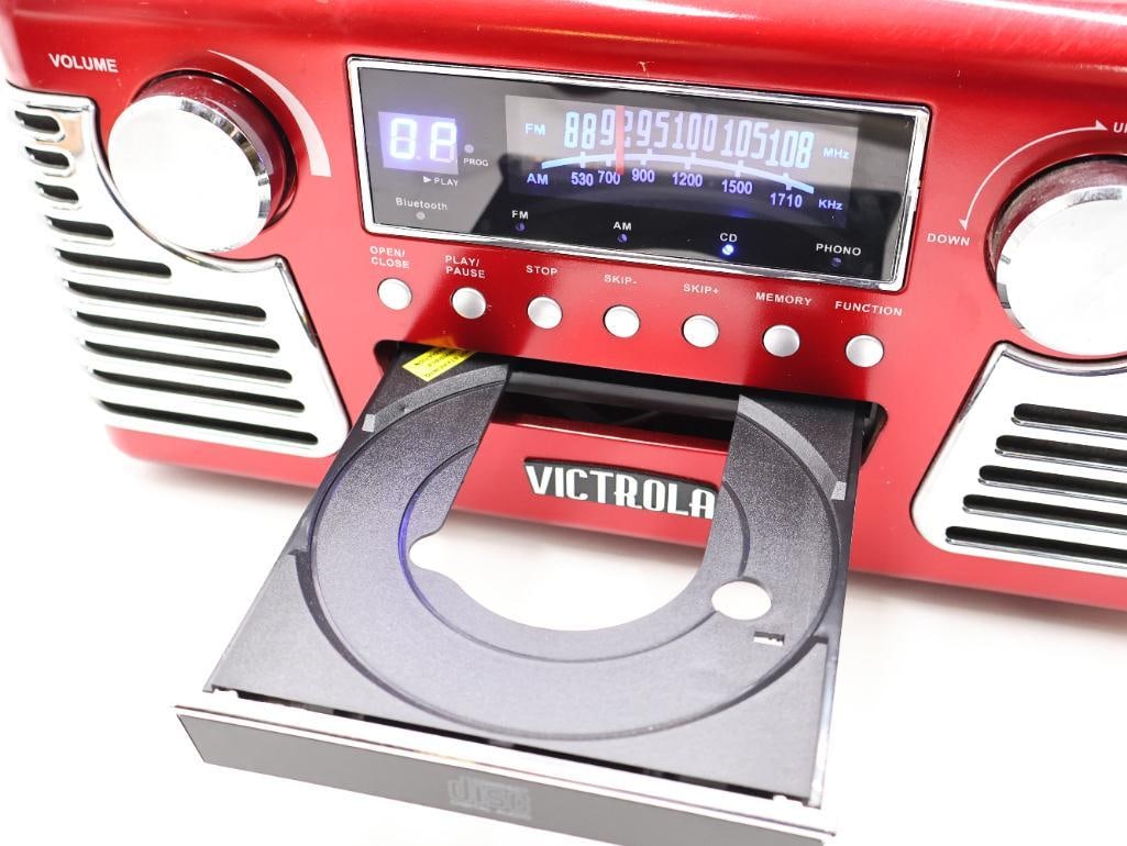 Red Victrola All in One Music Player - 9