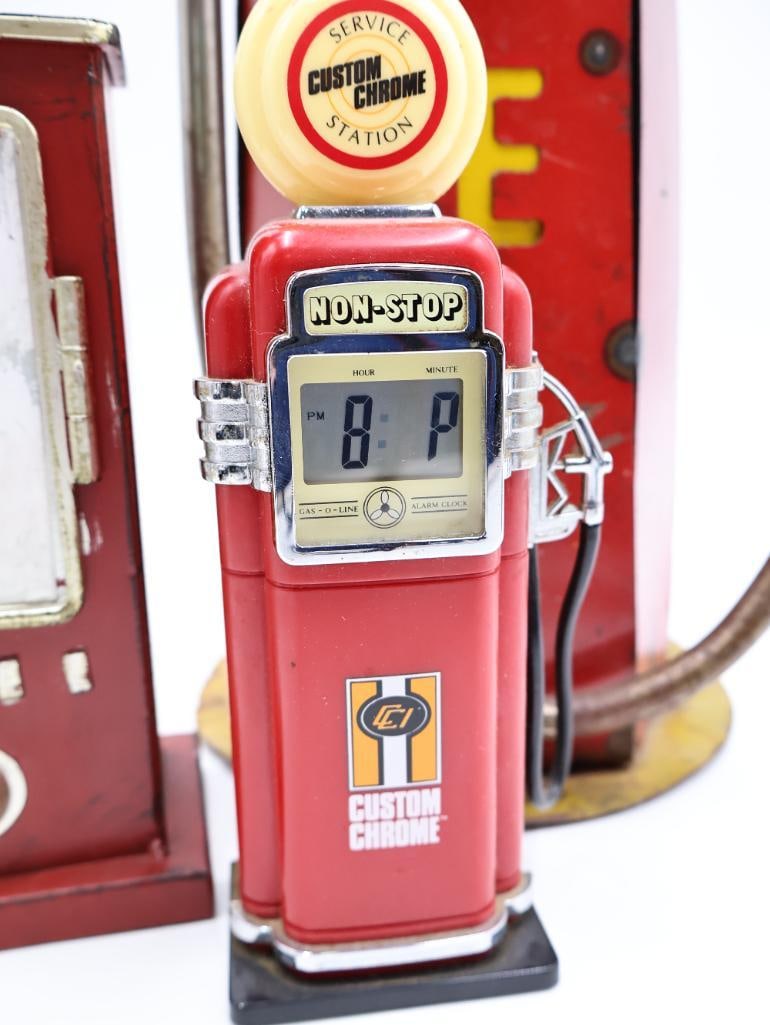 Assorted Gas Pump Decor Items - 12