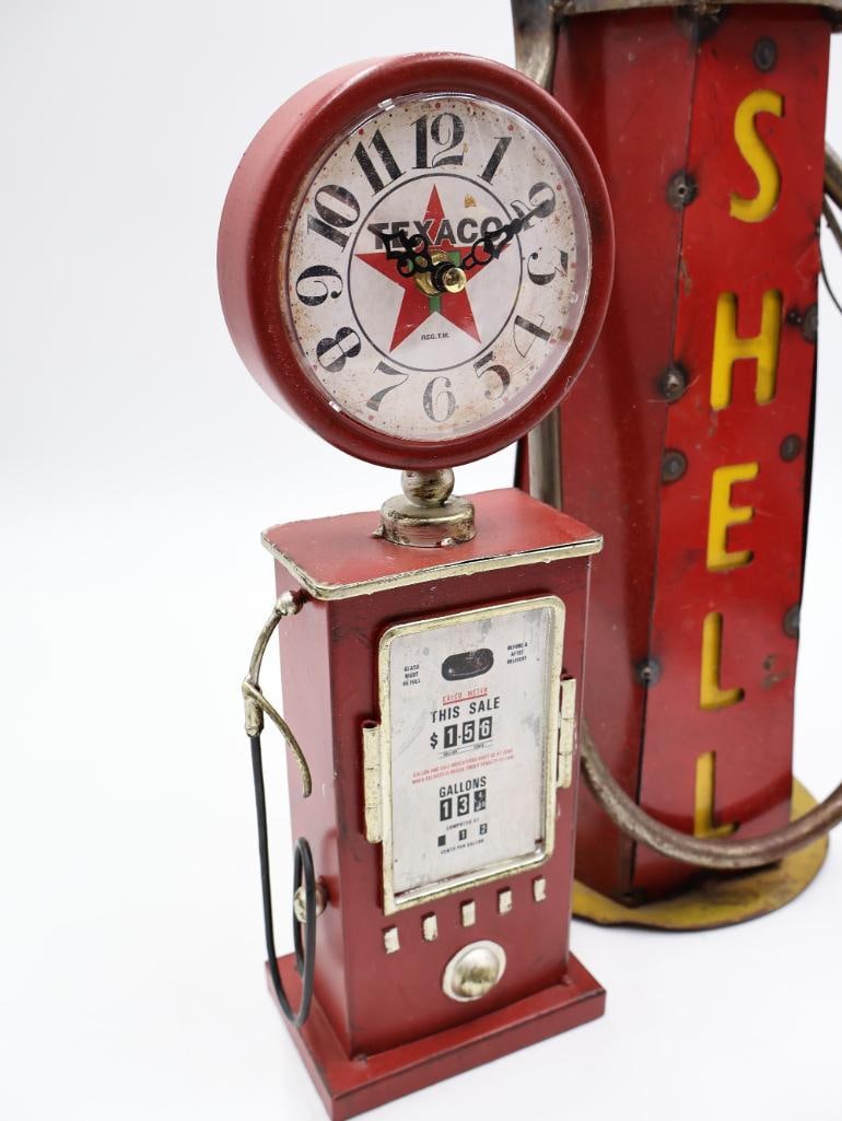 Assorted Gas Pump Decor Items - 14