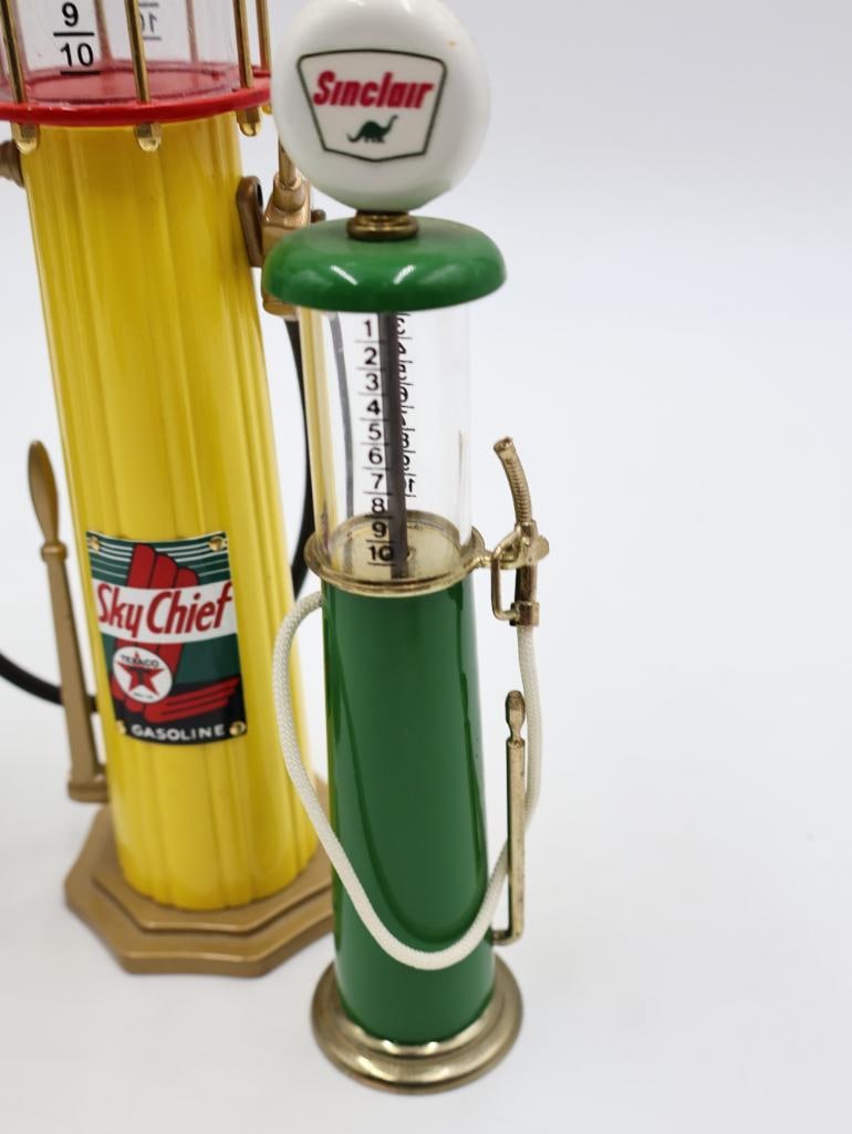 Collection of Metal Diecast Pump Replicas - 18