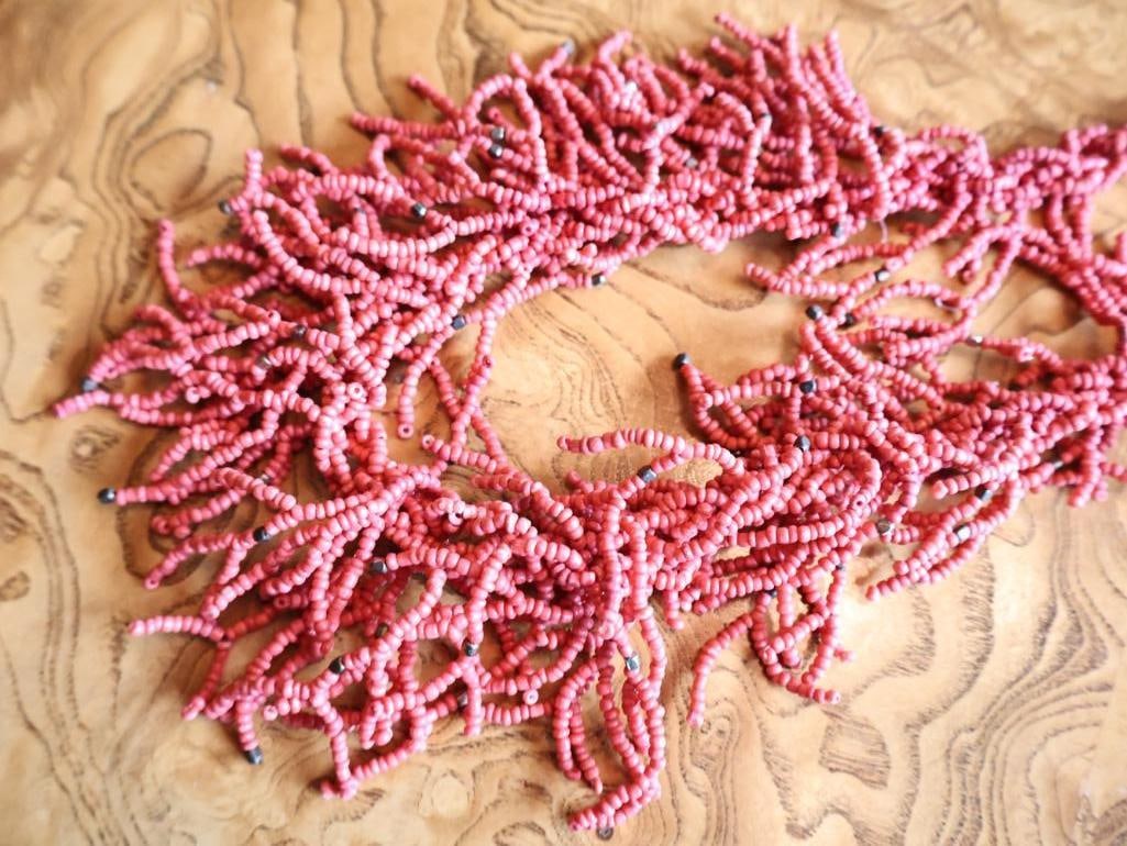 Artisan Multi-Strand Beaded and Stone Necklace Collection - 6