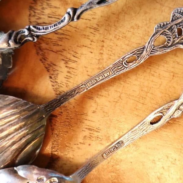 Vintage Silverplate Floral & Rose Flatware and Serving Utensil Collection - 14
