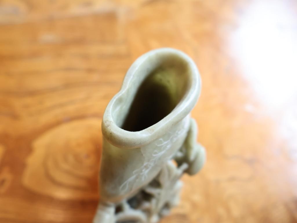 Three Chinese Carved Hardstone Decorative Sculptures - 10