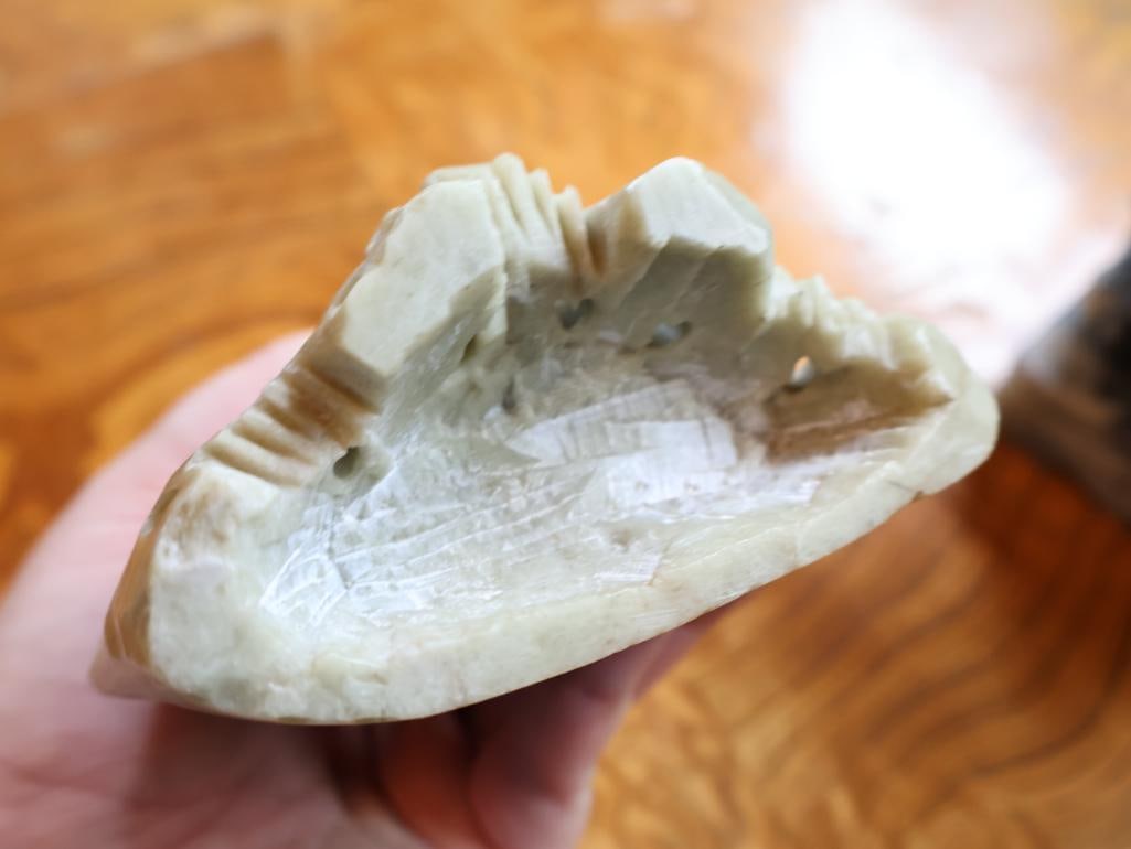 Three Chinese Carved Hardstone Decorative Sculptures - 11