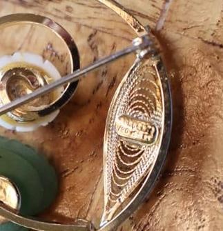 Jade Bead Jewelry Lot with 14K Gold Clasp and Carved Jade - 14
