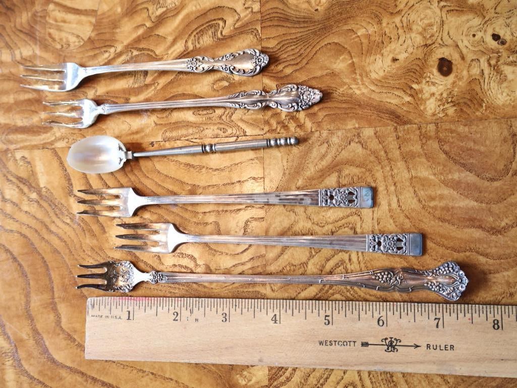 Antique & Vintage Serving and Flatware Assortment - 16