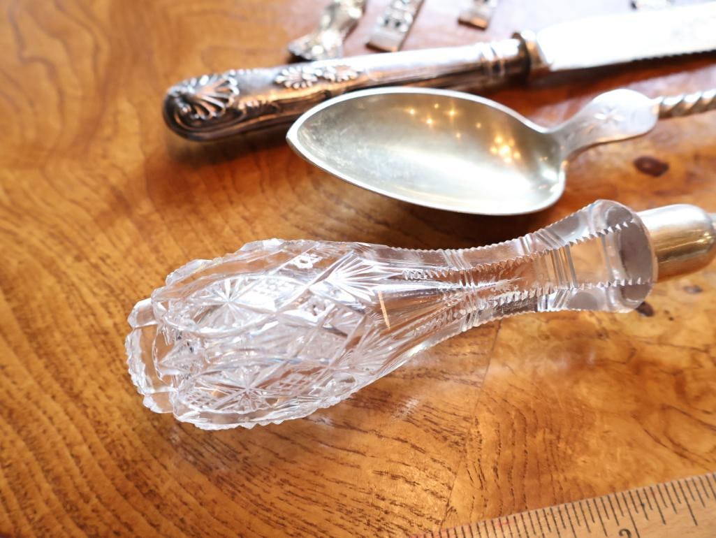 Antique & Vintage Serving and Flatware Assortment - 3
