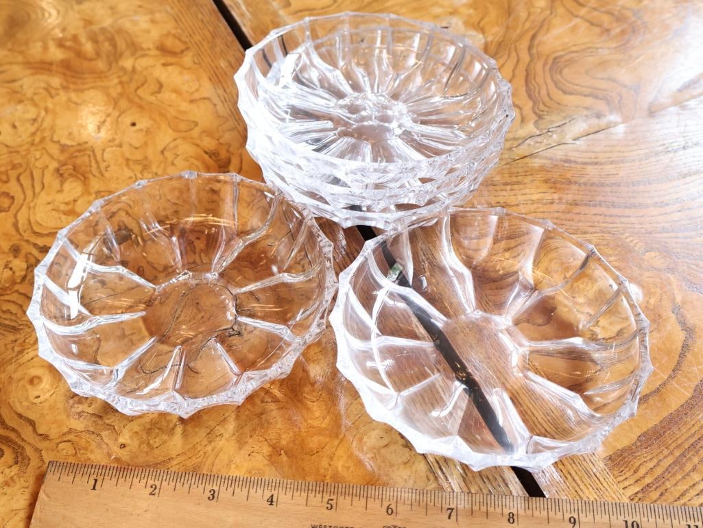 Large Assortment of Vintage Cut Crystal and Glass Tableware - 14