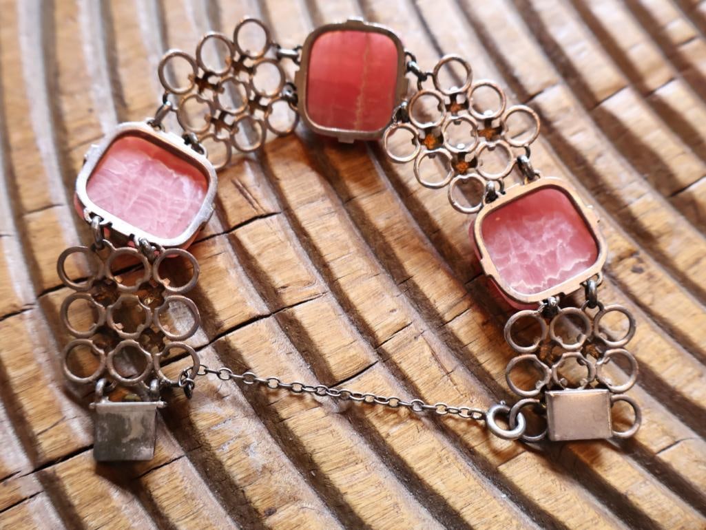 Vintage Mexican Brutalist Style Bracelet - 8