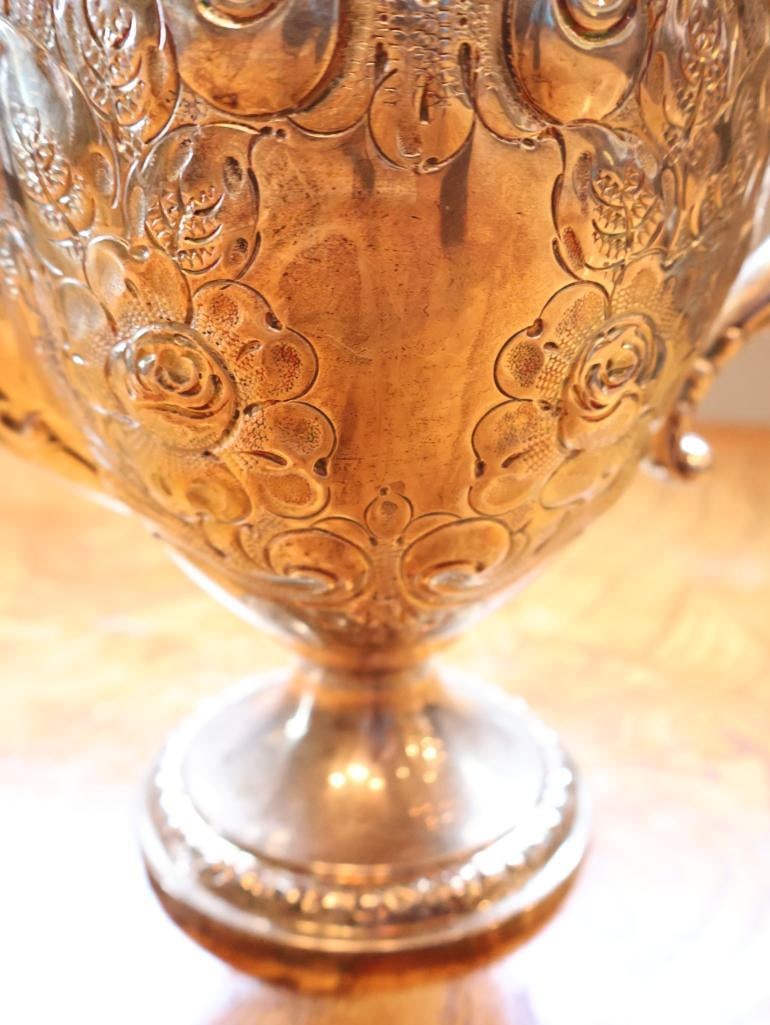Frank M. Whiting and Co. Hand-Chased Sterling Silver Coffee Pot - 5