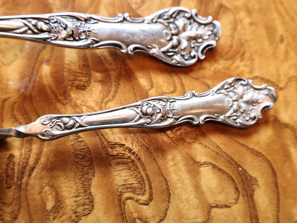 Vintage Turkish Souvenir Demitasse Spoon Marked 800, sterling and Plated Flatware - 15