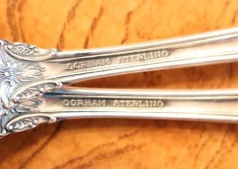 31 Pc Gorham Sterling Silver Flatware Set with Serving Piece - 6