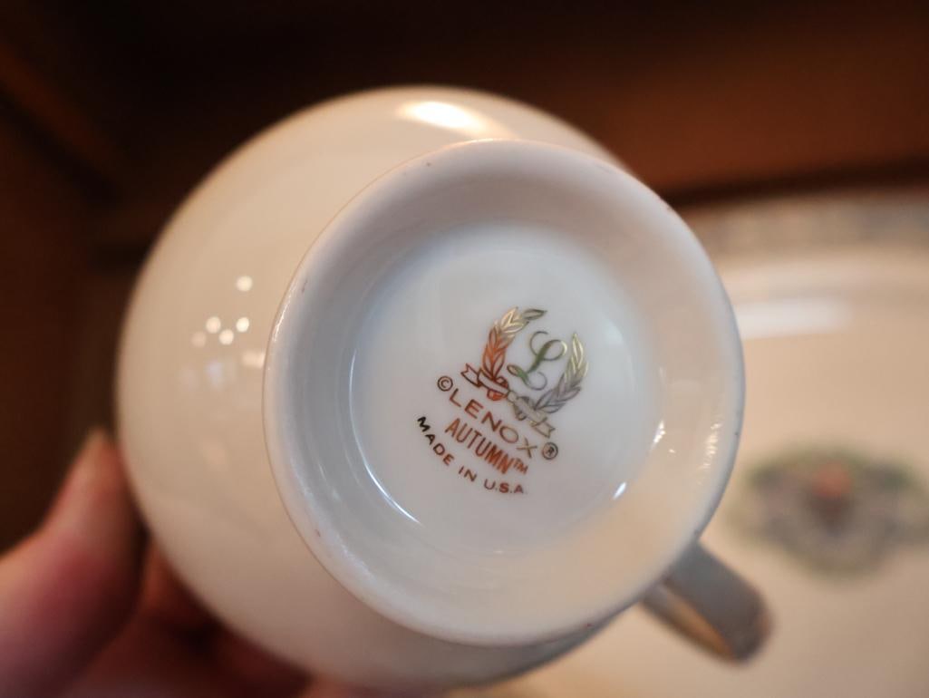 Lenox Presidential Collection Autumn Fine China Dinner Service Large Set - 10
