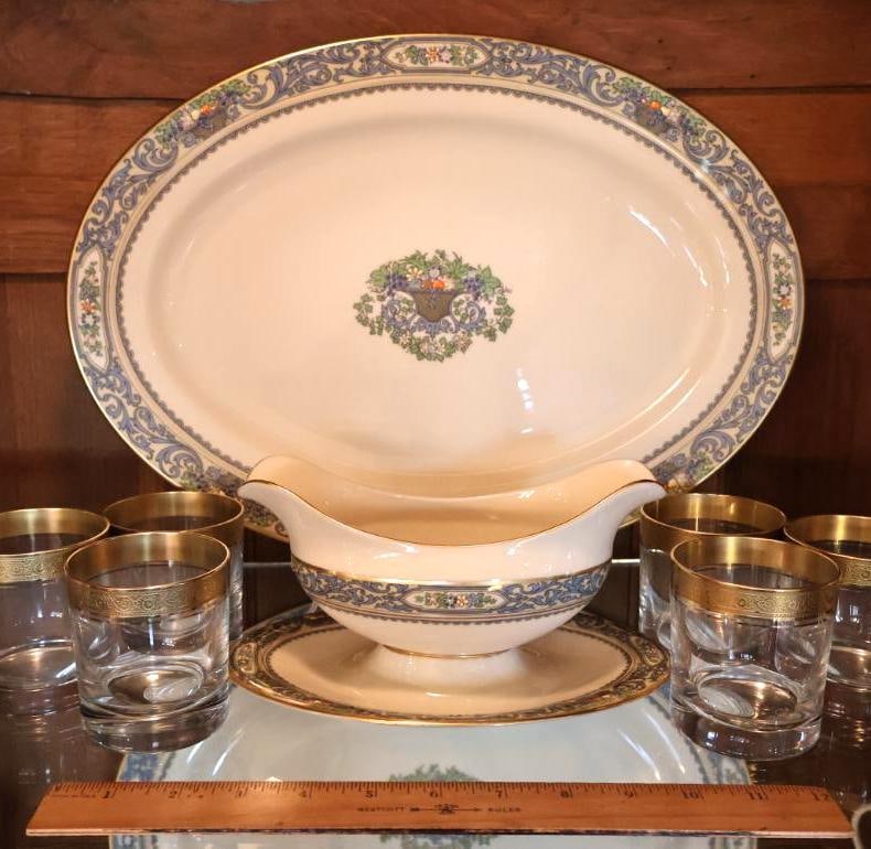 Lenox Presidential Collection Autumn Fine China Dinner Service Large Set - 2