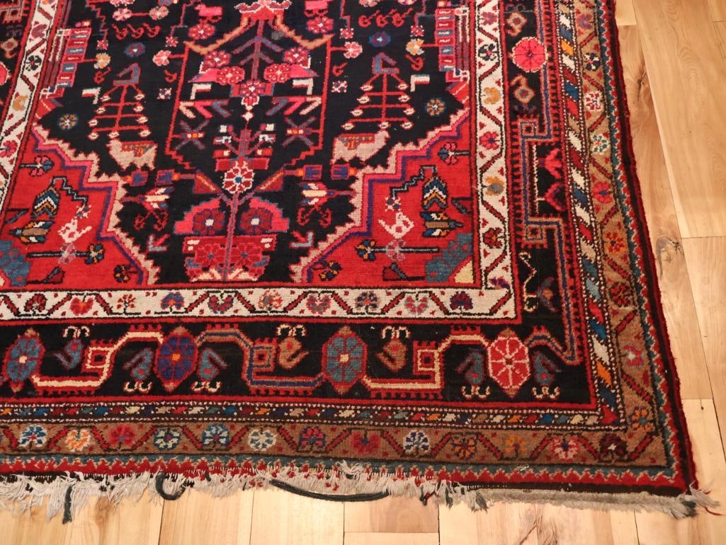 Hand-Knotted Persian Style Wool Area Rug - 3