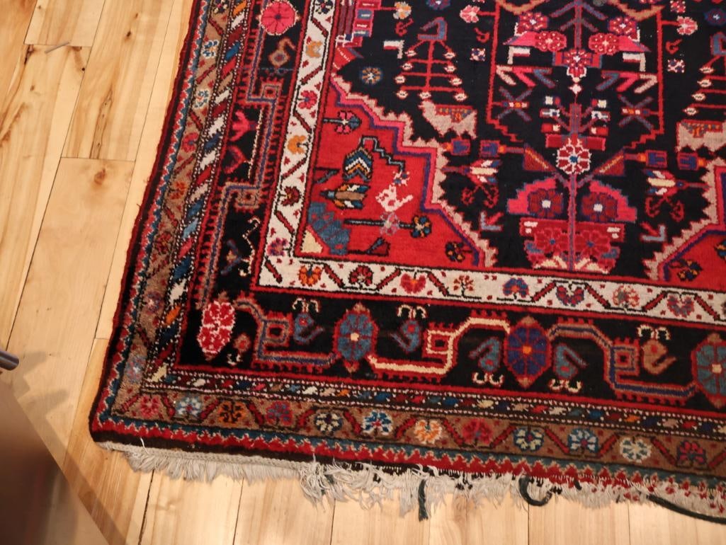 Hand-Knotted Persian Style Wool Area Rug - 4