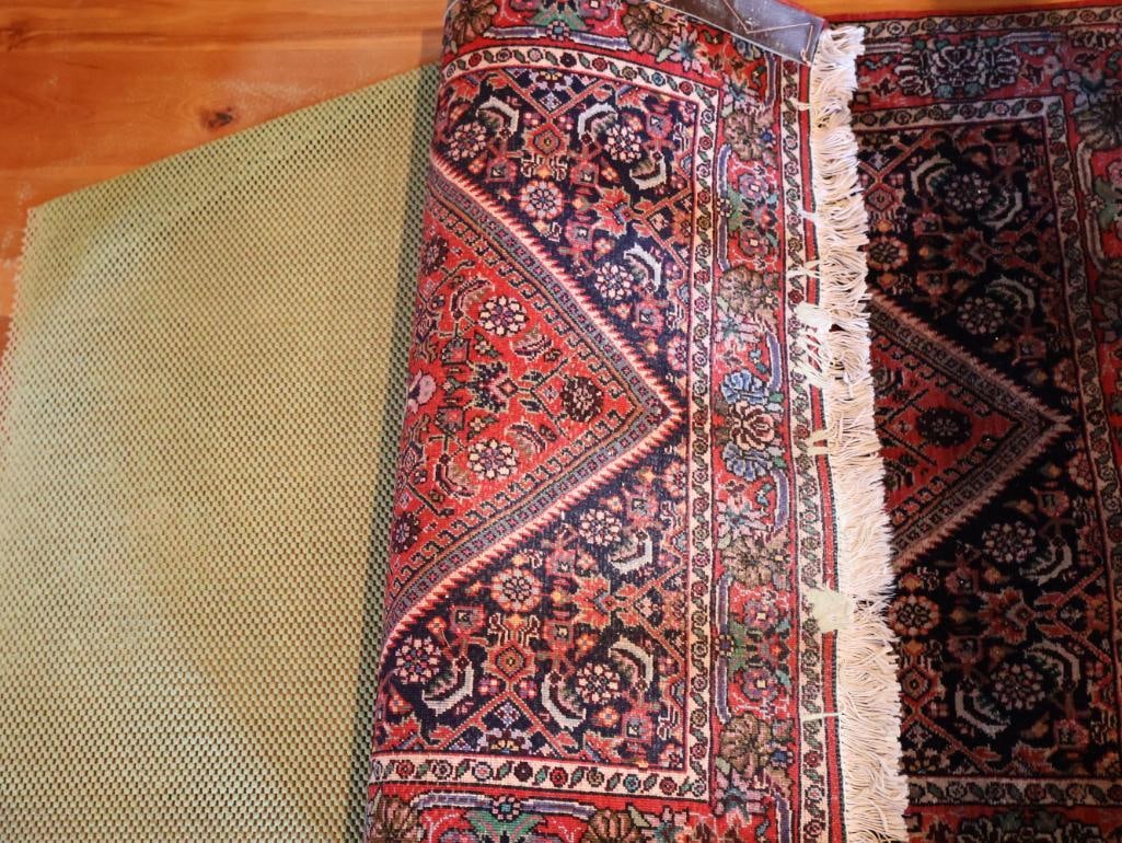 Fine Hand-Knotted Persian Senneh Style Wool Mat - 4