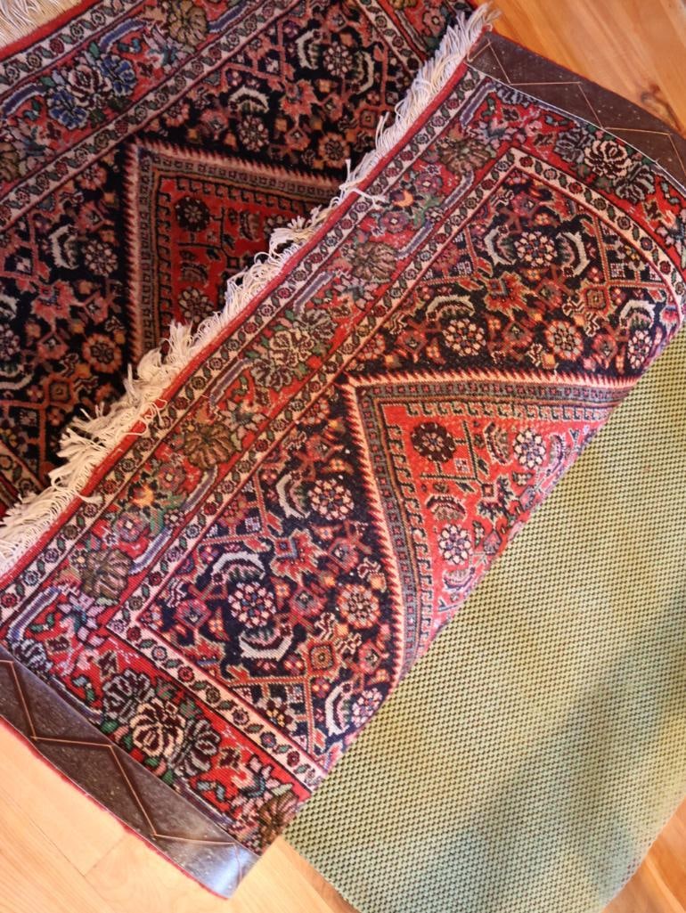 Fine Hand-Knotted Persian Senneh Style Wool Mat - 5