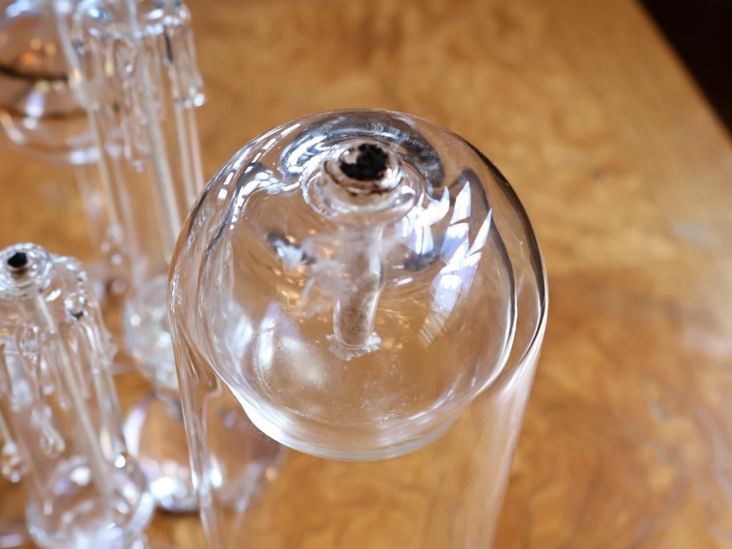 Assorted Vintage Clear Crystal and Art Glass Decorative Accessories - 9