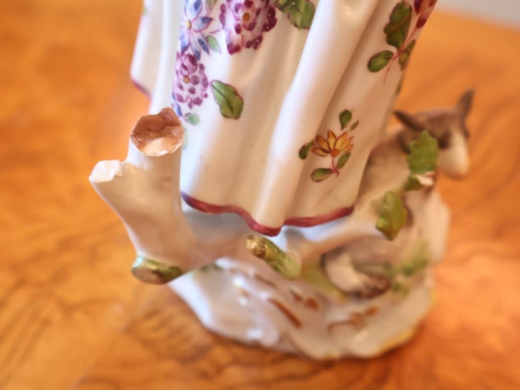Pair of Meissen Porcelain Pastoral Figurines - 20