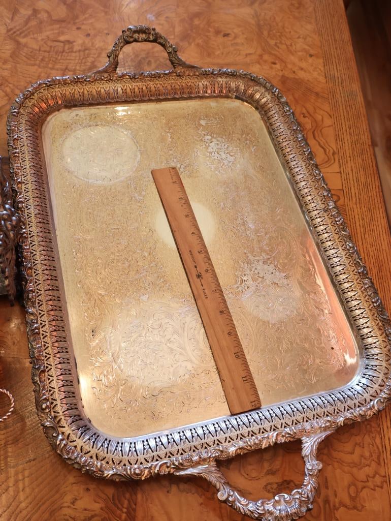 Vintage Silverplate Serving Collection - 14