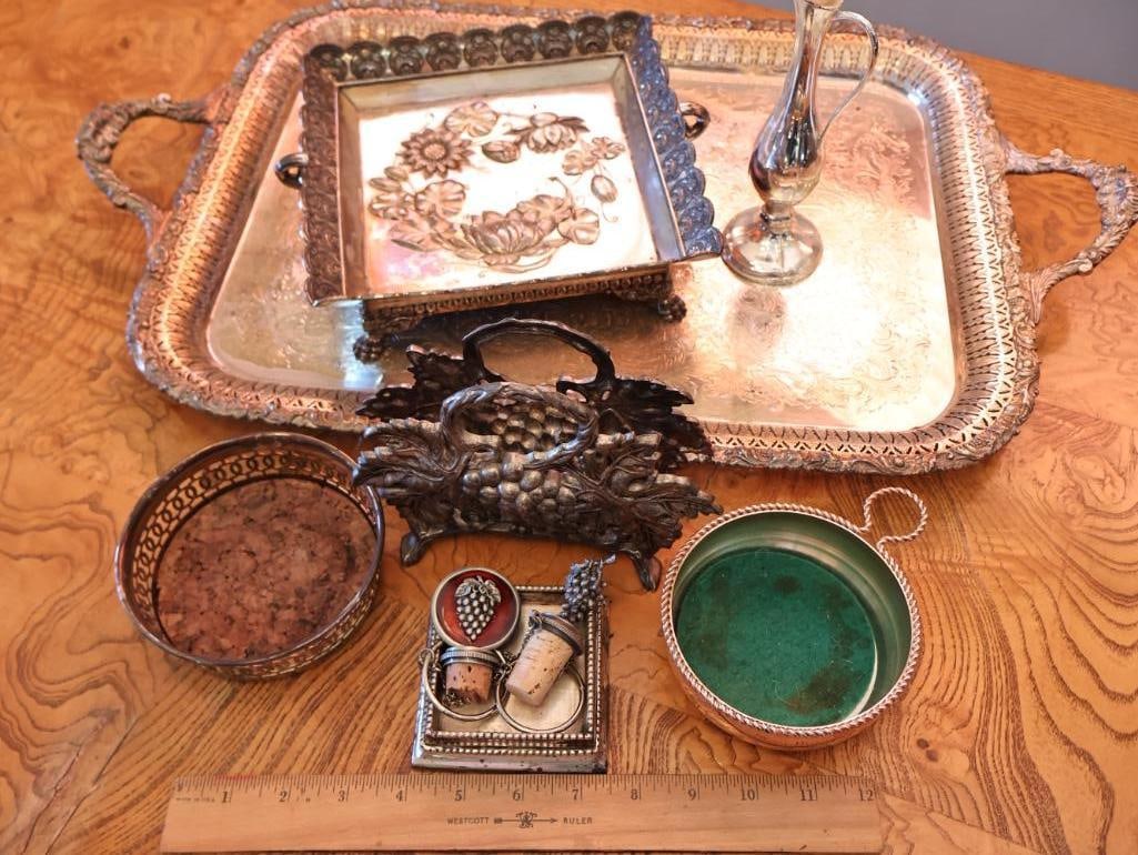 Vintage Silverplate Serving Collection - 2