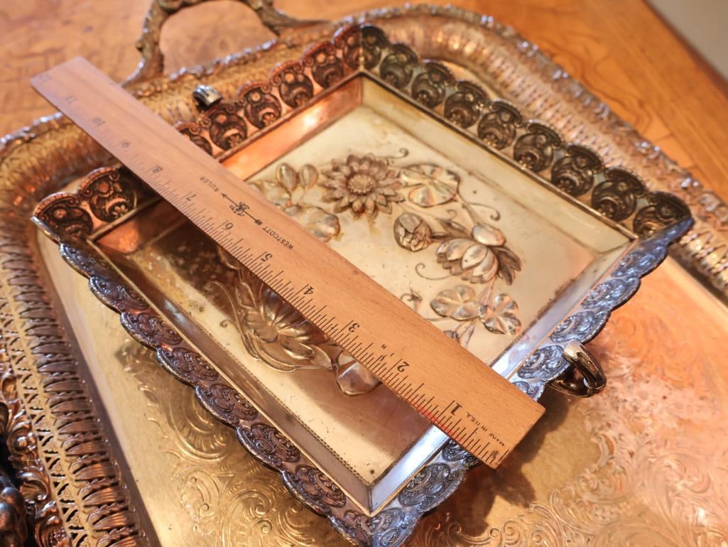 Vintage Silverplate Serving Collection - 9