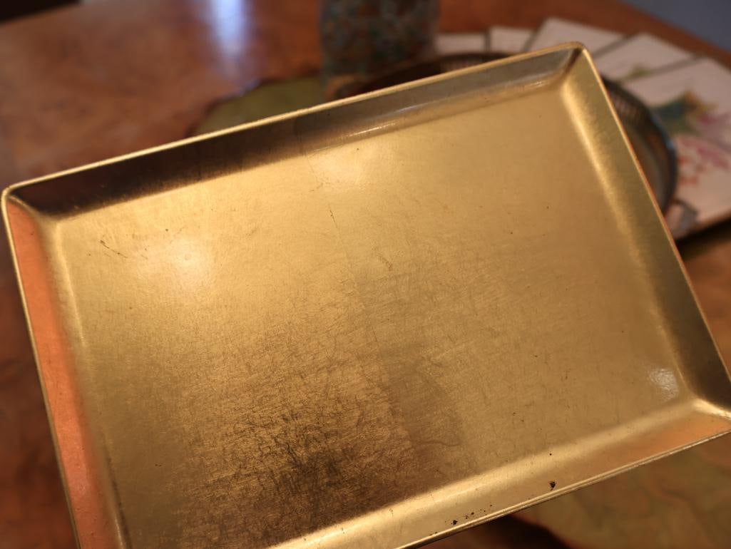 Vintage Hand Painted Floral Trays and More - 13