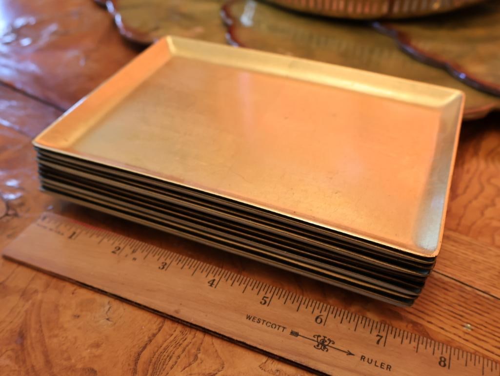 Vintage Hand Painted Floral Trays and More - 8