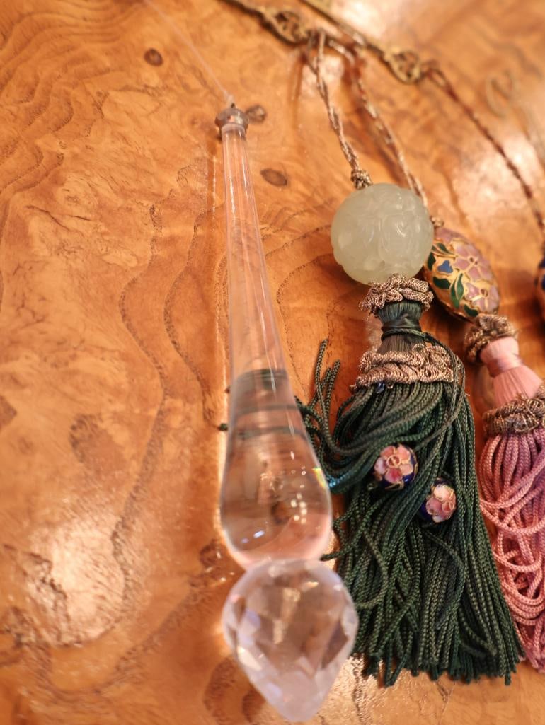 Collection of Tassels including Carved Bone - 9