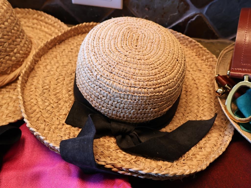 Collection of Hats, Scarves, and Closet Essentials - 7