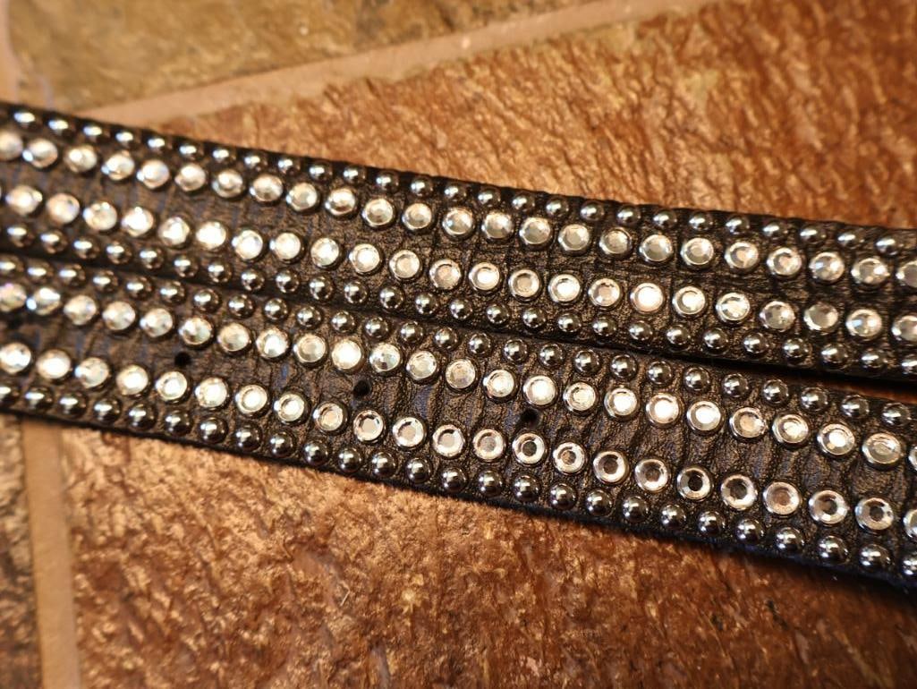 Two Kippy Rhinestone Bedazzled Belts - 11