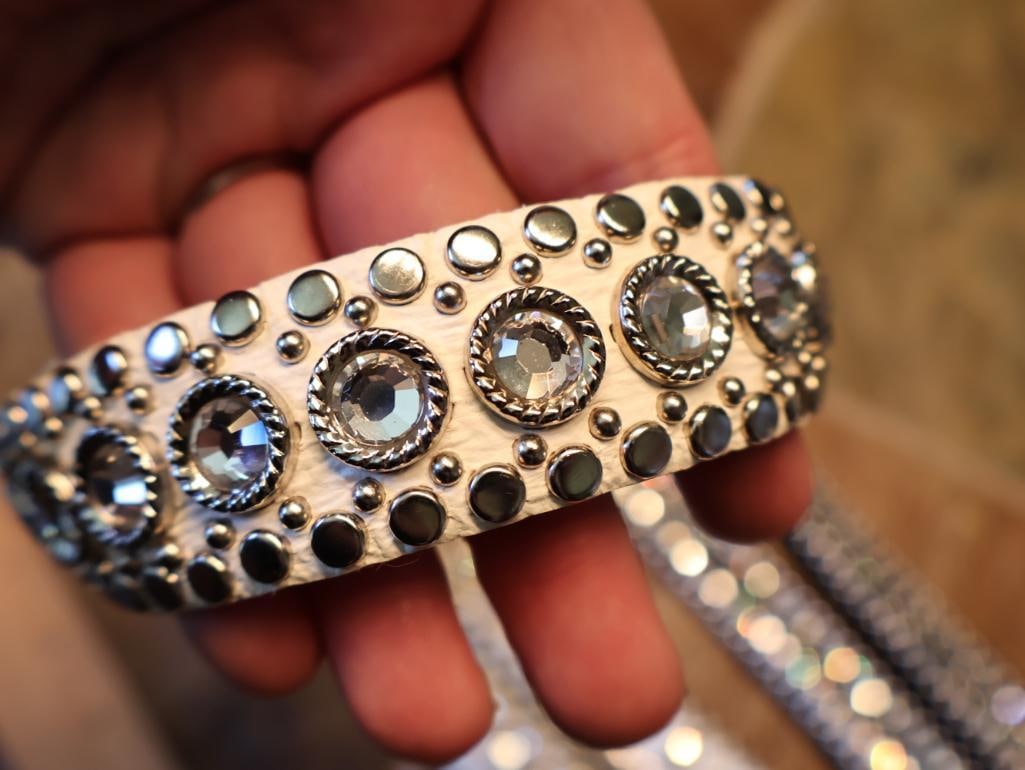 Two Kippy Rhinestone Bedazzled Belts - 7